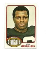 Vern Holland Bengals 1976 Topps #71