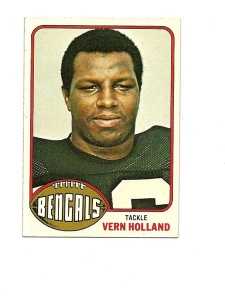 Vern Holland Bengals 1976 Topps #71