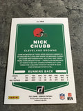 Nick Chubb Browns 2021 Panini Donruss #196