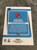 Anthony Schwartz Browns 2021 Panini Donruss Rated Rookie #282