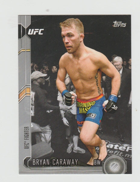 Bryan Caraway UFC 2015 Topps Chronicles Silver#145