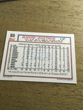 David Justice Braves 1992 Topps #80