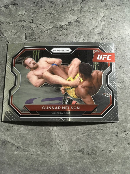 Gunnar Nelson UFC 2021 Panini Prizm #198