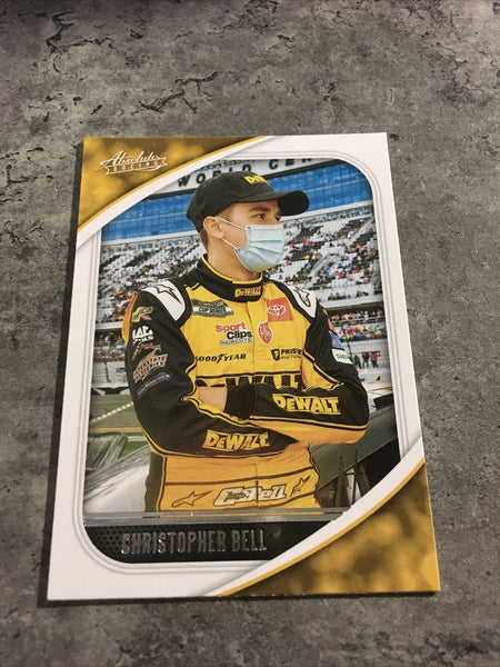 Christopher Bell 2021 NASCAR Panini Chronicles Absolute #19