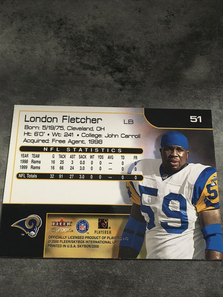 london fletcher rams jersey