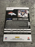 Albert Okwuegbunam Broncos 2020 Panini Playbook Rookie Purple #160
