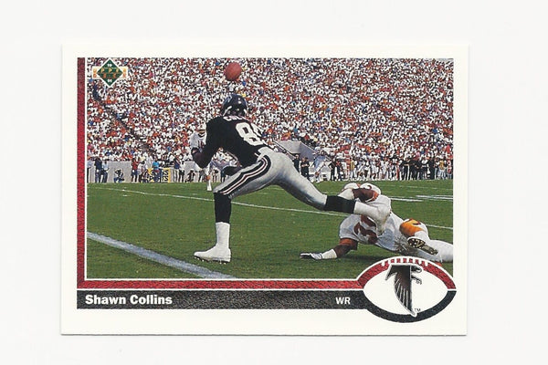 Shawn Collins Falcons 1991 Upper Deck #481