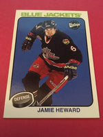 Jamie Heward Blue Jackets 2001-2002 Upper Deck Vintage #76
