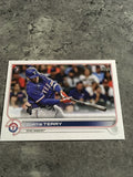 Curtis Terry Rangers 2022 Topps Rookie #97