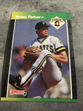 Brian Fisher Pirates 1989 Donruss #126