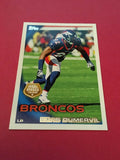 Elvis Dumervil Broncos 2010 Topps #357