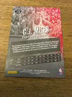 C.J. Miles Raptors 2017-2018 Prestige #110