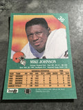 Mike Johnson Browns 1991 Fleer #36