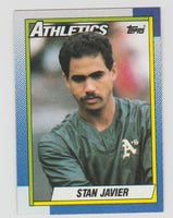 Stan Javier A's 1990 Topps #102