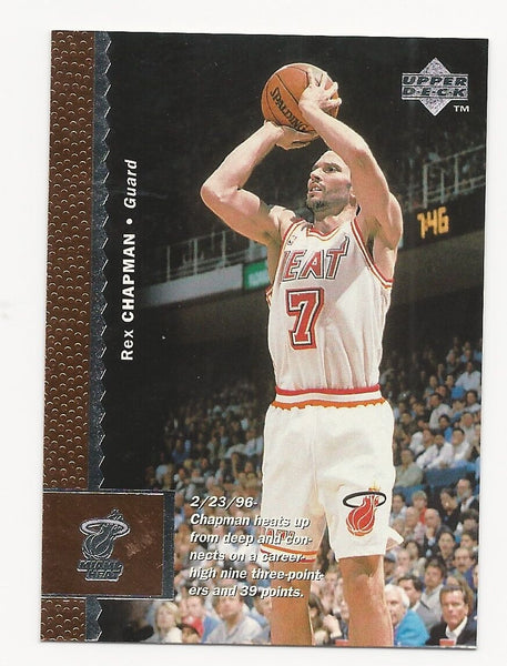 Rex Chapman Heat 1996-1997 Upper Deck #64