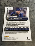 Kolten Wong Brewers 2022 Panini Donruss #180