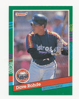 Dave Rohde Astros 1991 Donruss #743
