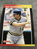 Ken Oberkfell Pirates 1989 Donruss #506