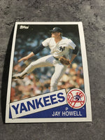 Jay Howell Yankees 1985 Topps #559