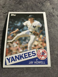 Jay Howell Yankees 1985 Topps #559