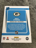 Eric Stokes Packers 2021 Panini Donruss Rated Rookie #343