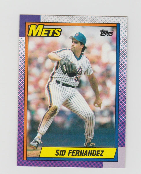 Sid Fernandez Mets 1990 Topps #480