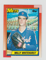 Wally Whitehurst Mets 1990 Topps #719