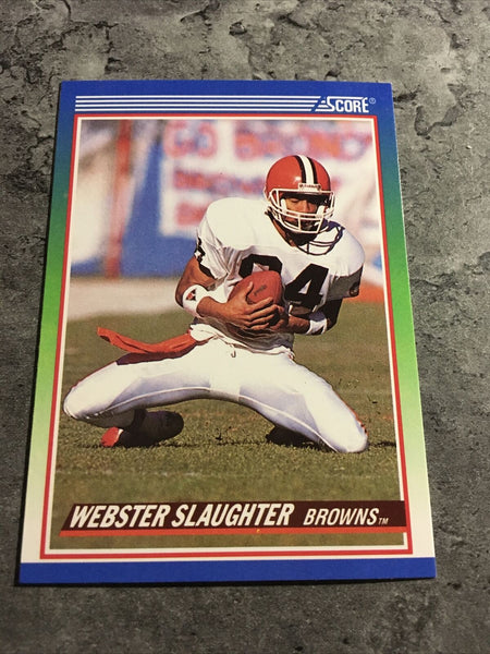 Webster Slaughter Browns 1990 Score #355