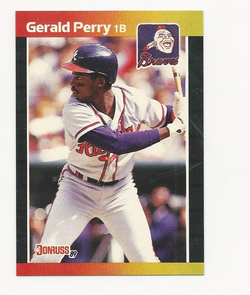 Gerald Perry Braves 1989 Donruss #239