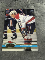 Kelly Miller Capitals 1991-92 Topps Stadium Club #106