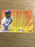 Raul Mondesi Dodgers 1995 Fleer Ultra Gold Medallion 2nd Year Standout#10