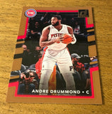 Andre Drummond Pistons 2017-2018 Donruss #43