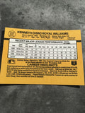 Ken Williams White Sox 1989 Donruss #337