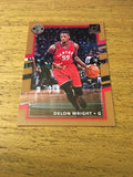 Delon Wright Raptors 2017-2018 Donruss #140