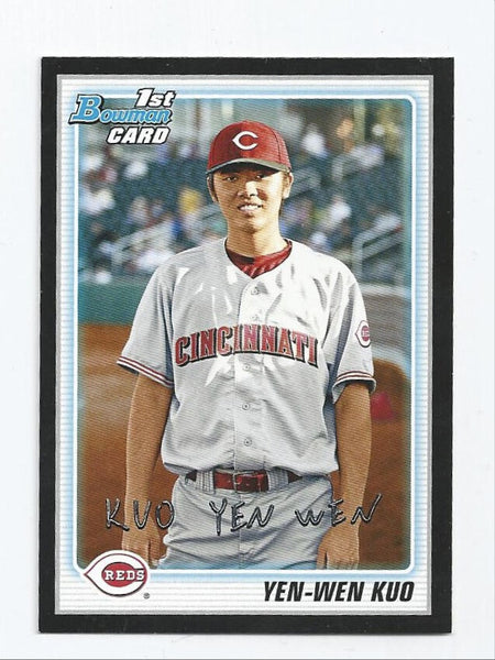 Yen-Wen Kuo Reds 2010 Bowman Prospects #BP80