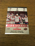 Alex Ovechkin Capitals 2017-2018 Upper Deck Tim Hortons Game Day Action #GDA-15