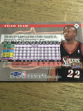 Brian Shaw 76ers 1998-1999 Fleer Tradition #80