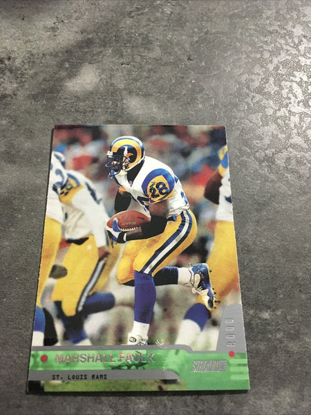 Marshall Faulk Rams 2000 Topps Stadium Club #50 – DA PHOENIX CARD SHOP