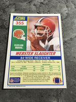 Webster Slaughter Browns 1990 Score #355