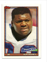Ron Holmes Broncos 1991 Topps #553