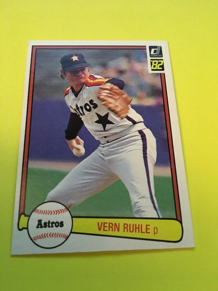 Vern Ruhle Astros 1982 Donruss #293