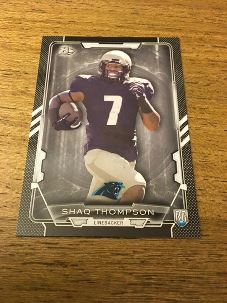 Shaq Thompson Panthers 2015 Bowman Black Rookie #14