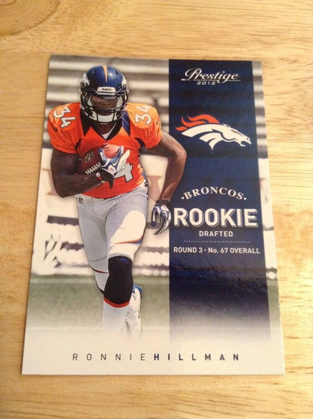 Ronnie Hillman Broncos 2012 Prestige Rookie #251