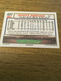 Scott Servais Astros 1992 Topps #437
