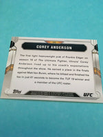 Corey Anderson UFC 2015 Topps Chronicles Silver#243