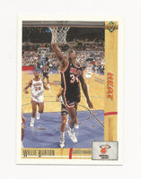 Willie Burton Heat 1991-1992 Upper Deck #168