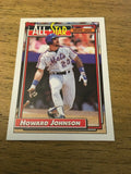 Howard Johnson Mets 1992 Topps All Star #388