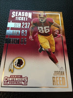 Jordan Reed Redskins 2016 Panini Contenders #11