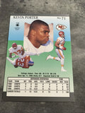 Kevin Porter Chiefs 1991 Fleer Ultra #71
