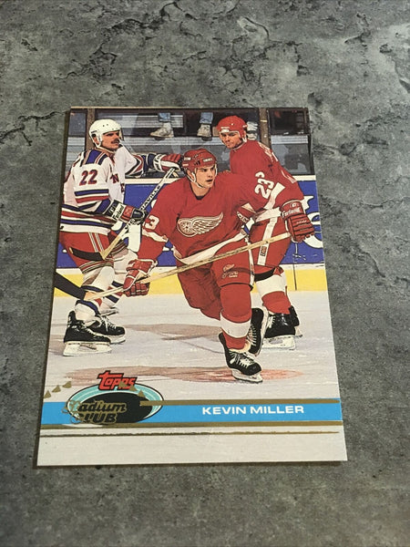 Kevin Miller Red Wings 1991-92 Topps Stadium Club #286